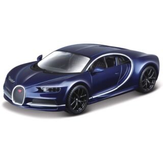 Modelauto Bugatti Chiron - 1:32 - blauw - speelgoed auto schaalmodel