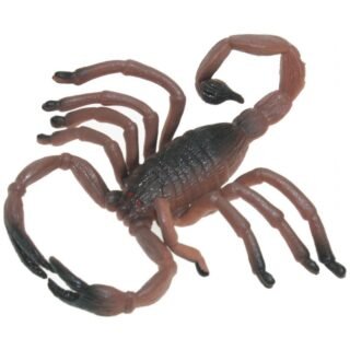 Plastic dieren schorpioenen 8 cm - Fopartikelen - Namaak insecten/dieren - Halloween