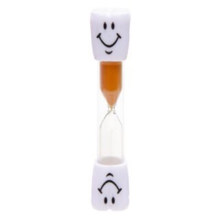 Duckiez Zandloper - 3 minuten - geel - smile emoticon
