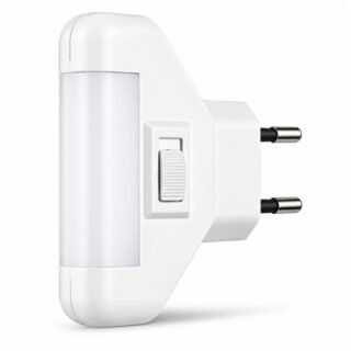 Energie besparende LED Nachtlamp met schakelaar - 1x - 1 watt - kinderkamer