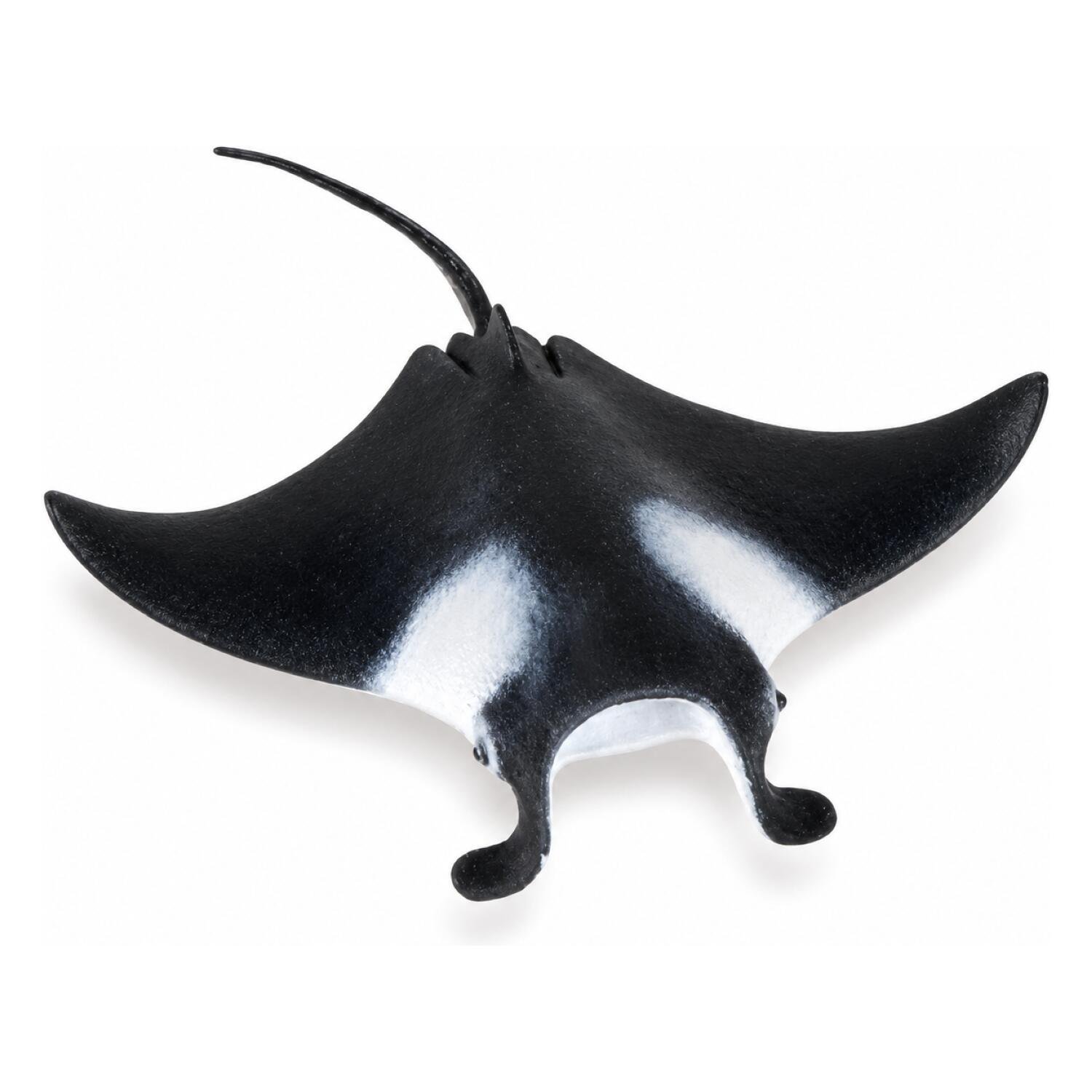 Speelgoed figuur - Mantarog - 10 cm - plastic - rog - educatief oceaan dierenspeelgoed