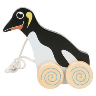 Nature Planet Trekdiertje Pingu?n - Hout - 13 cm