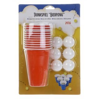 Cepewa Beer Pong set - 24 delig herbruikbaar plezier