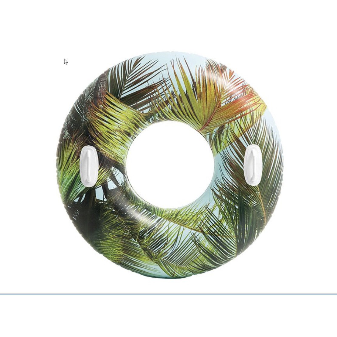 Intex Palmbomen zwemband - 97 cm - stevig vinyl - inclusief reparatiesetje